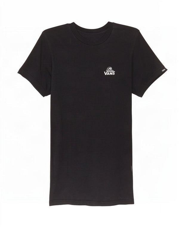 T-shirt grafica da uomo Vans XS in cotone nero