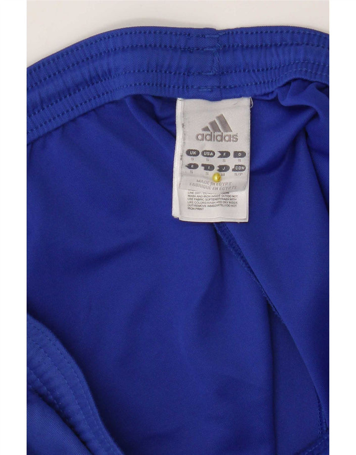 Pantaloncini sportivi Adidas Climalite da uomo piccoli in poliestere blu
