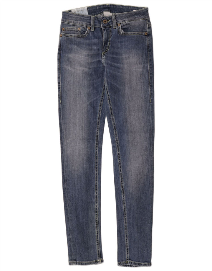 Jeans skinny da donna Dondup W28 L29 cotone blu