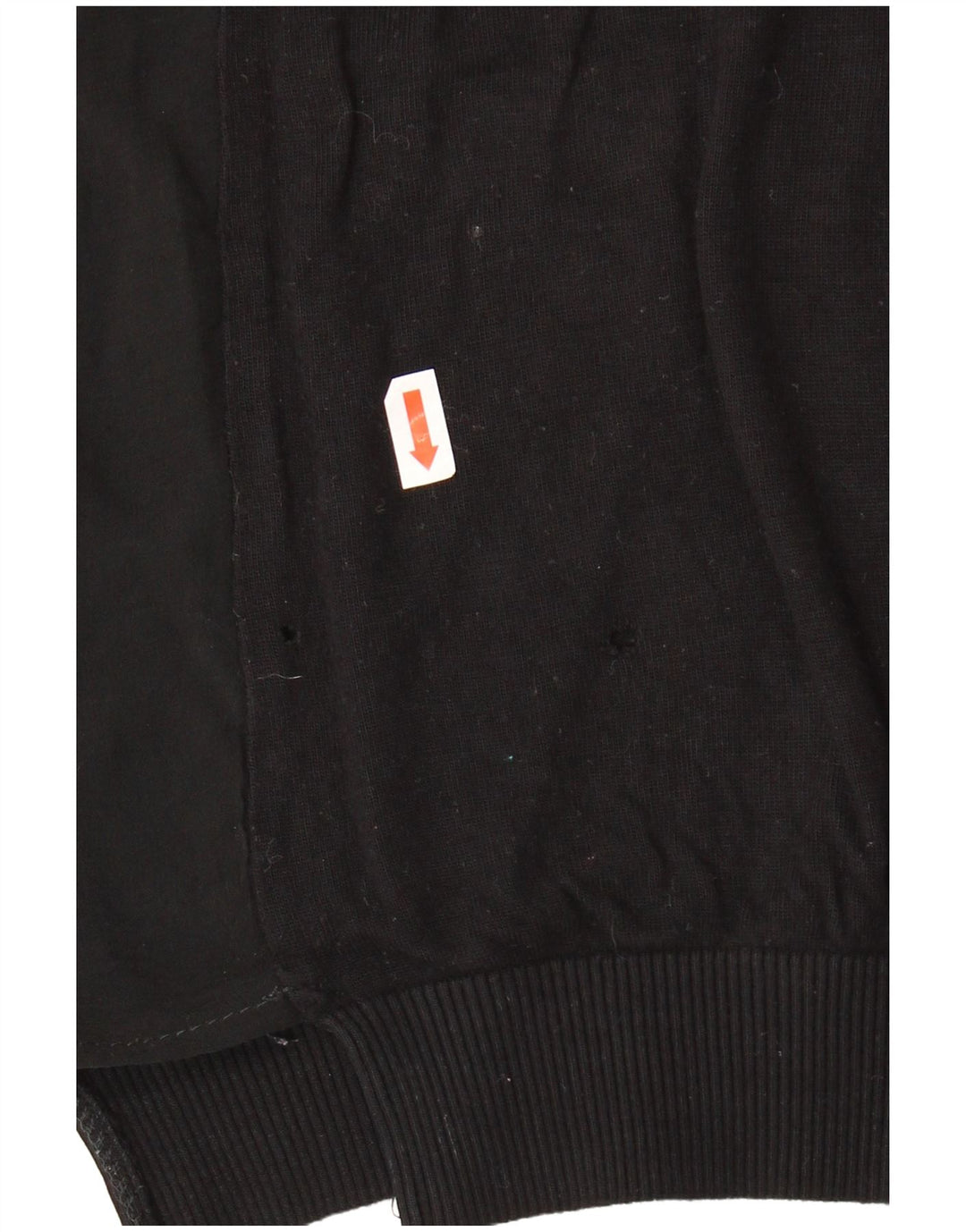 Maglione Zara da donna a maniche corte con collo alto, UK 14, medio, nero