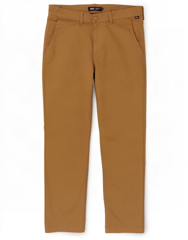 Pantaloni chino slim fit da uomo Vans W32 L27 in cotone beige