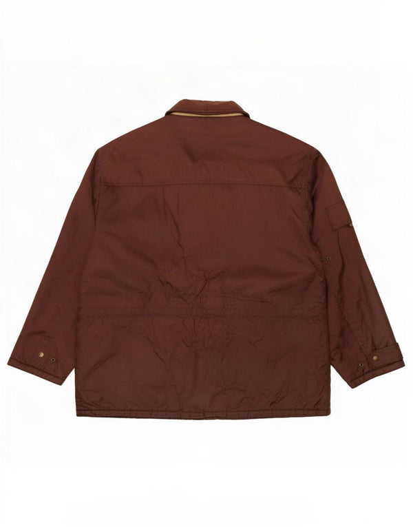 Giacca imbottita da uomo Lee UK 42 XL nylon marrone
