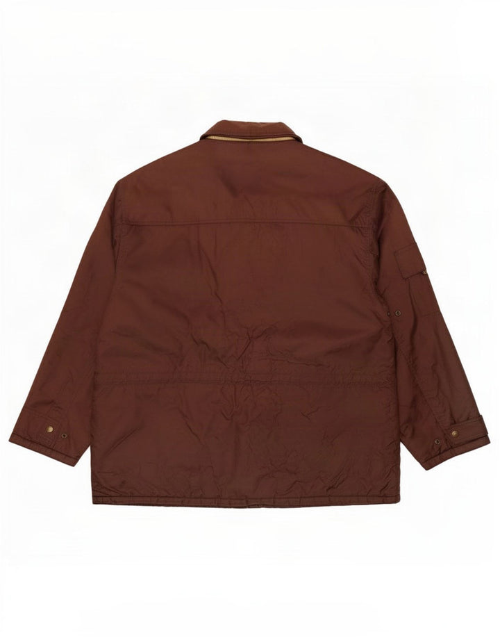 Giacca imbottita da uomo Lee UK 42 XL nylon marrone
