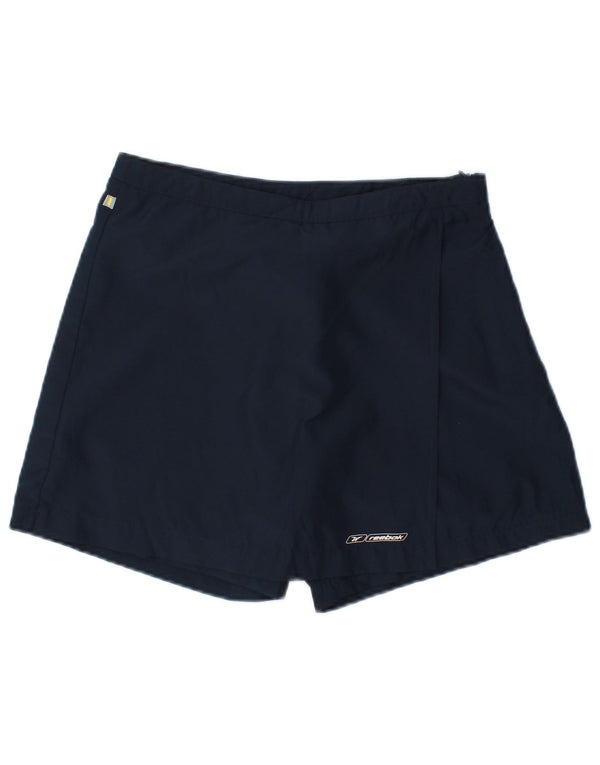 Gonna Reebok da donna UK 10 Small blu navy in poliestere