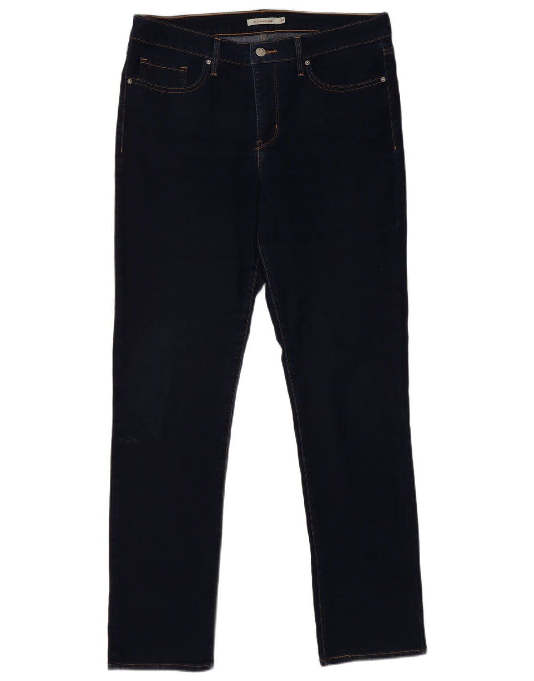 Levi's Donna 312 Shaping Slim Jeans W32 L32 Cotone Blu Navy