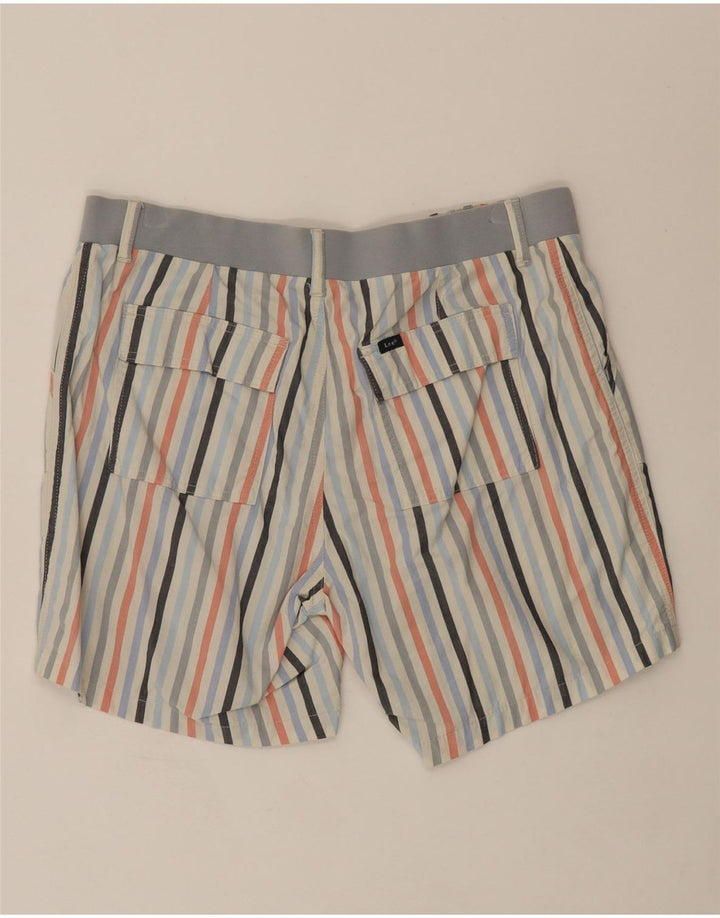 LEE Womens Bermuda Mid Rise Casual Shorts US 14 XL W36  Multicoloured Vintage Lee and Second-Hand Lee from Messina Hembry 