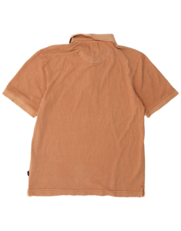 Polo da uomo Jack & Jones piccola in cotone arancione