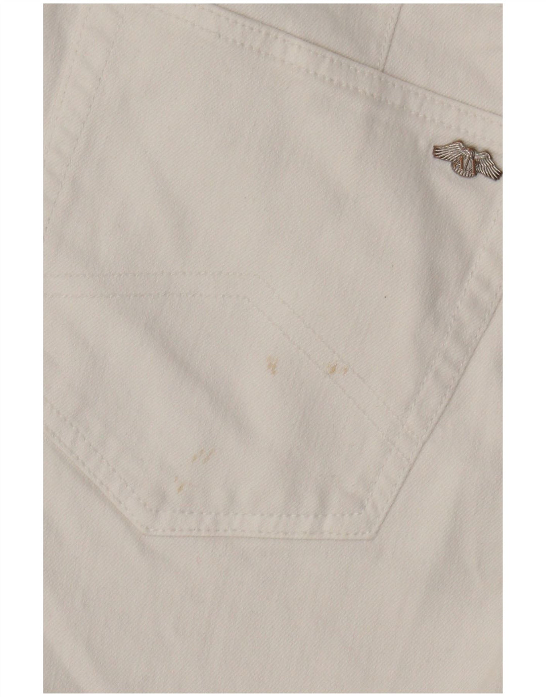 Jeans slim da uomo Armani Exchange W33 L28 cotone bianco
