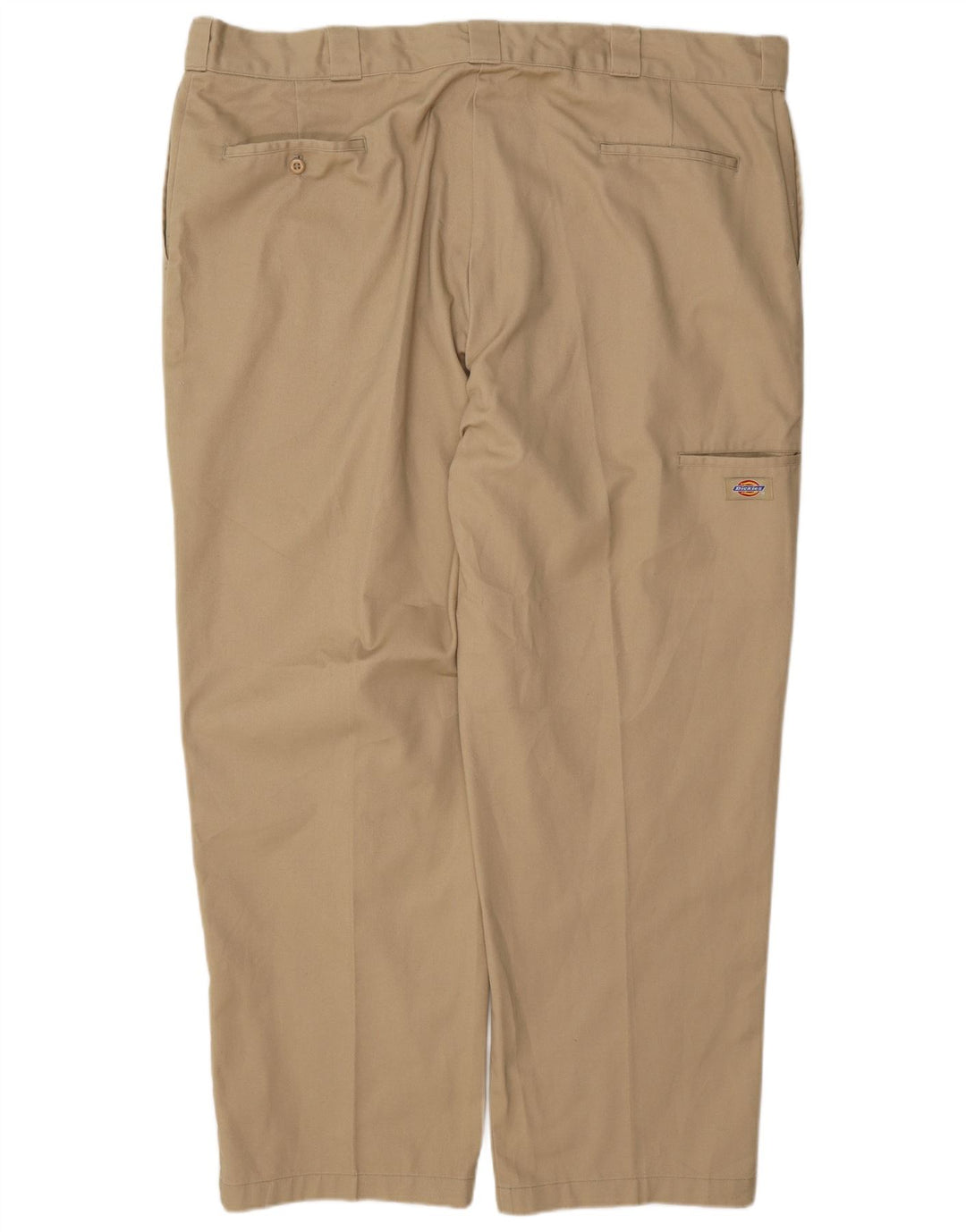 Pantaloni cargo dritti da uomo Dickies W44 L32 poliestere beige