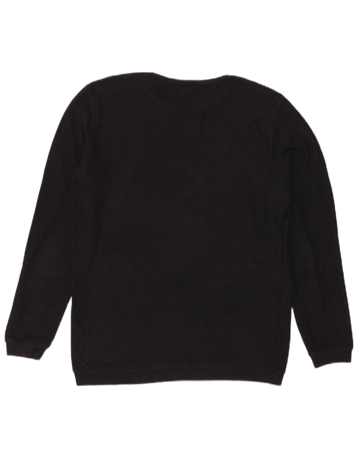 Maglione maglione girocollo da uomo Zara XL poliestere nero