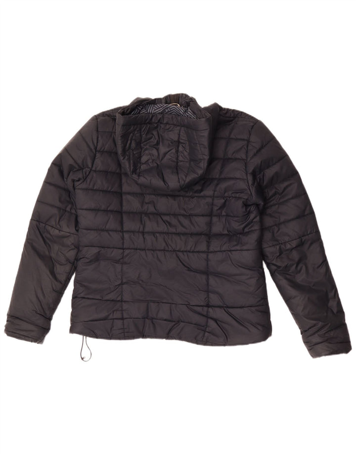 Giacca imbottita con cappuccio Under Armour da donna Cold Gear UK 14 media nera