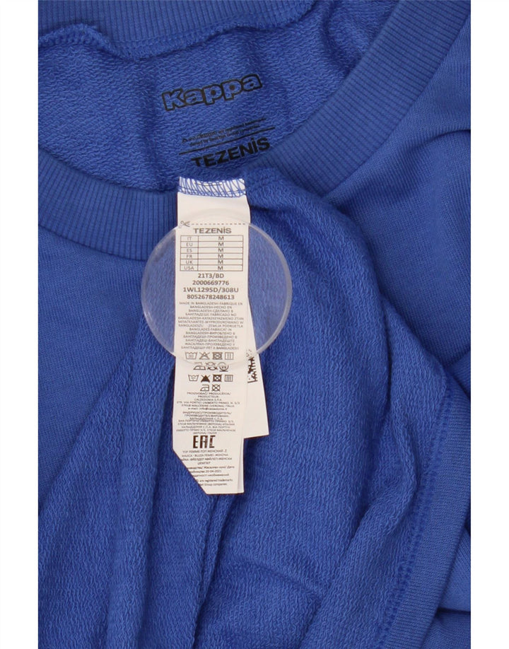 Felpa oversize con grafica Tezenis da donna Kappa, maglione UK 14, blu medio