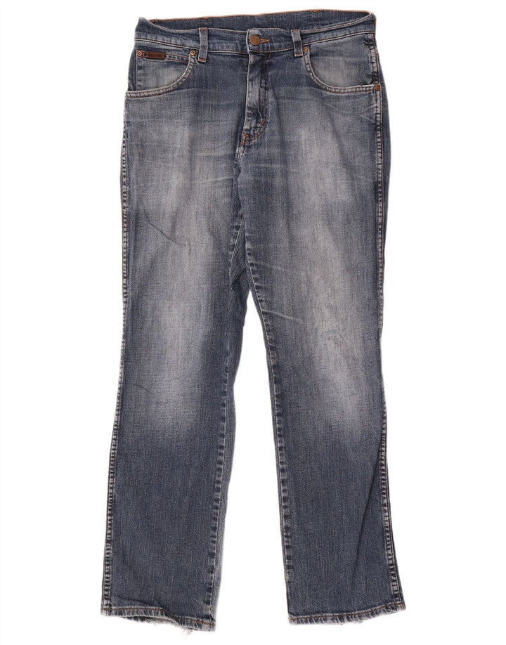 Jeans dritti elasticizzati Texas da uomo Wrangler W31 L30 cotone blu