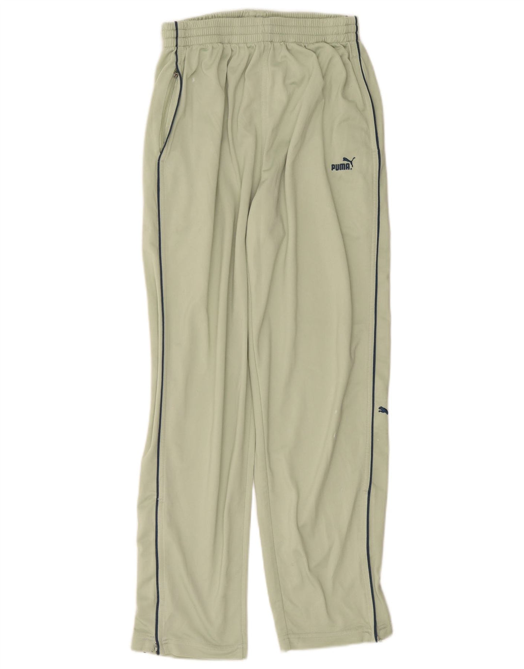 Pantaloni da tuta da uomo PUMA in poliestere verde medio