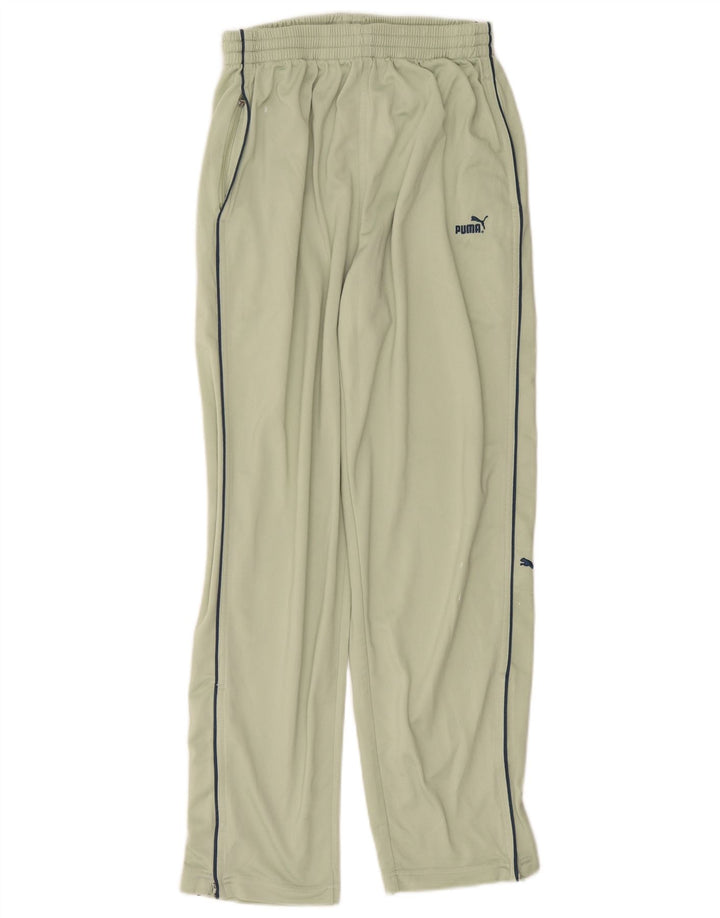 Pantaloni da tuta da uomo PUMA in poliestere verde medio