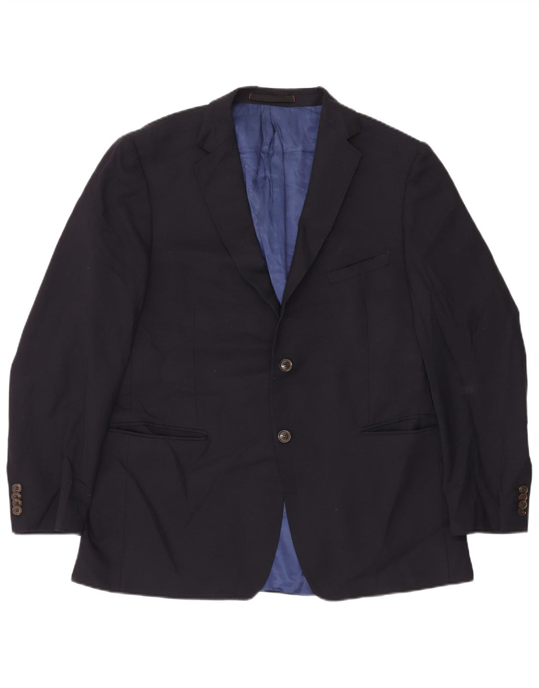 Giacca blazer a 2 bottoni da uomo Marks & Spencer UK 42 grande blu navy
