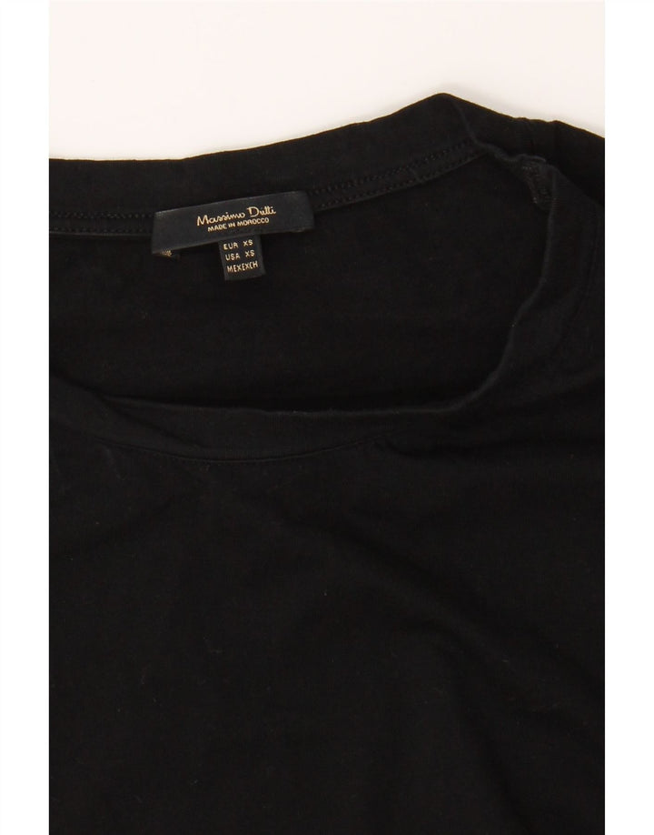 MASSIMO DUTTI Womens Sleeveless Blouse Top UK 6 XS Black Vintage Massimo Dutti and Second-Hand Massimo Dutti from Messina Hembry 