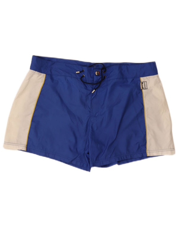 Pantaloncini da bagno da uomo Iceberg 2XL Poliestere color block blu