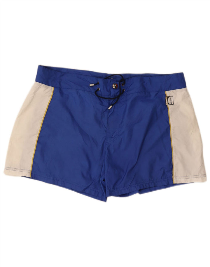 Pantaloncini da bagno da uomo Iceberg 2XL Poliestere color block blu
