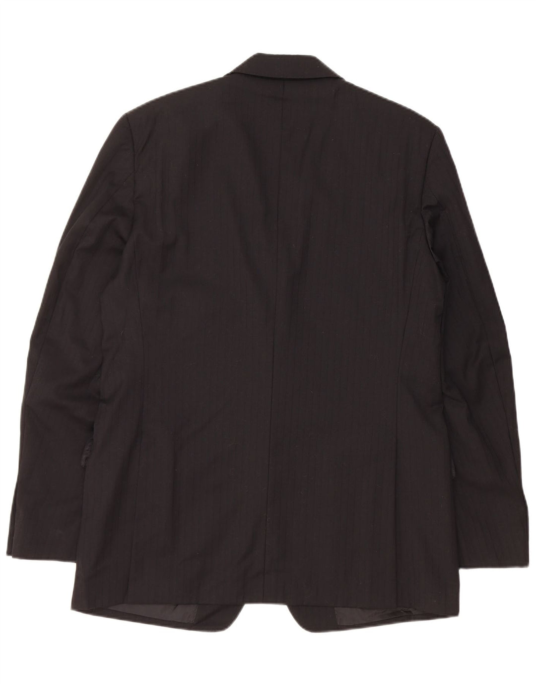 Giacca blazer da uomo a 2 bottoni HUGO BOSS EU 50 grande gessato nero