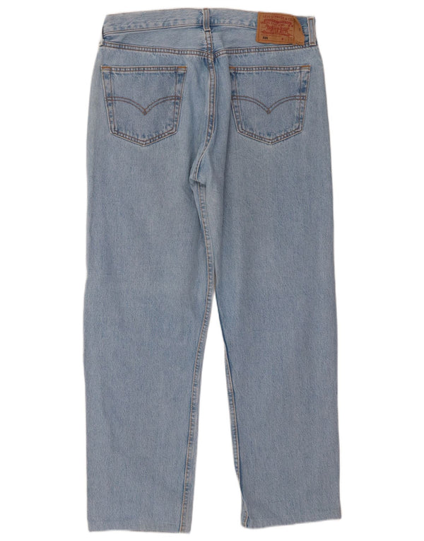 LEVI'S Jeans dritti da uomo 501 W36 L29 Blu