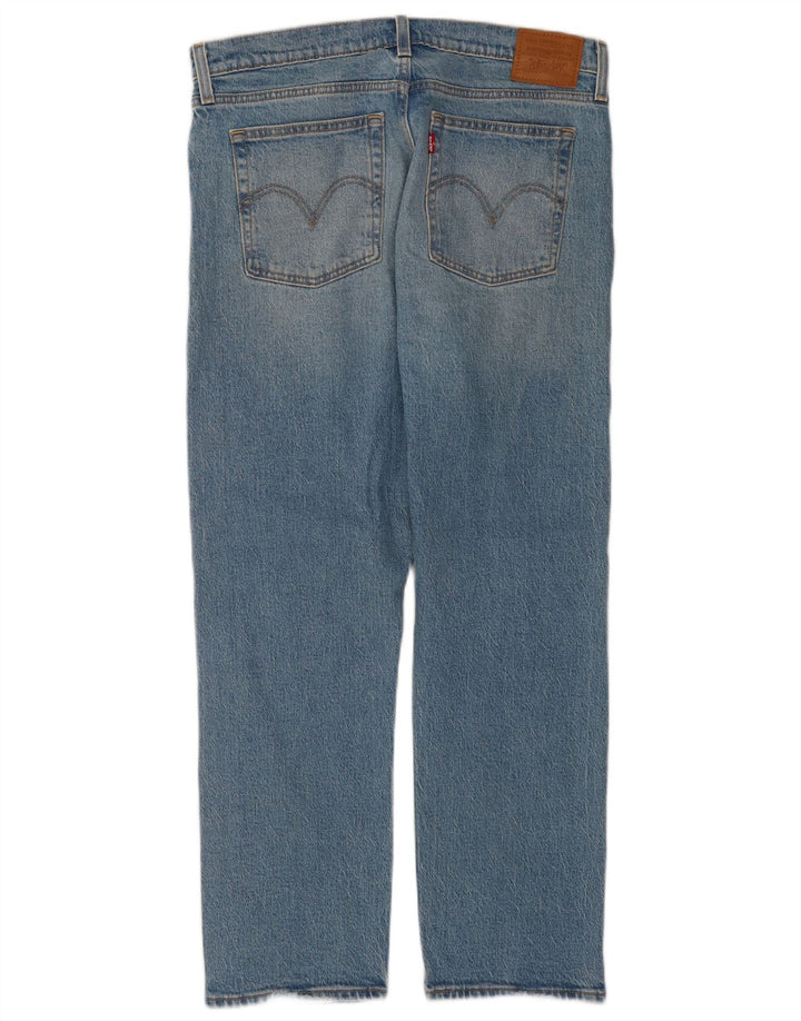 Jeans dritti Wedgie da donna Levi's W31 L28 cotone blu