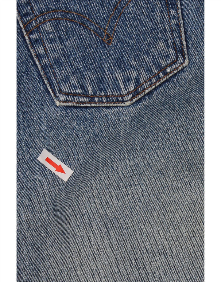 Gonna di jeans da donna LEVI'S W26 piccola in cotone blu