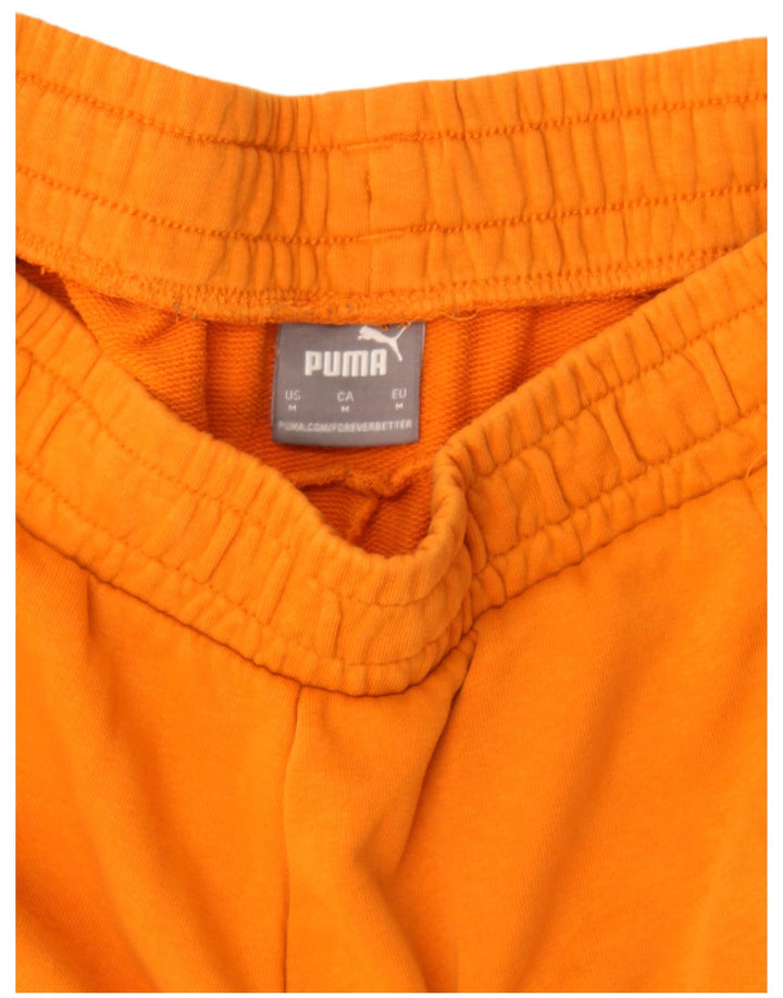 Pantaloncini sportivi Puma da uomo di colore arancione medio