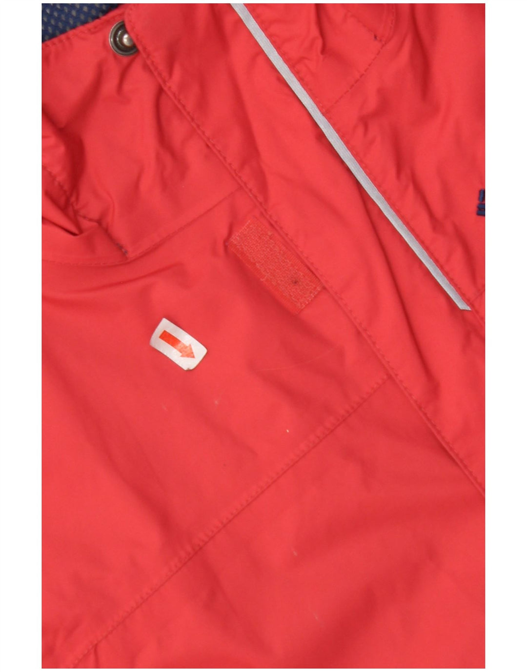 Giacca antipioggia con cappuccio da donna COLUMBIA UK 12 nylon rosso medio