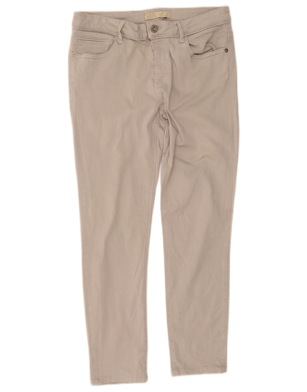 Pantaloni corti slim da donna Zara EU 44 XL W34 L26 Beige