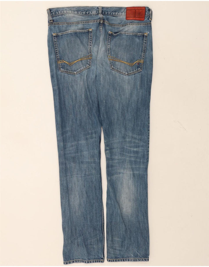 Jeans dritti da uomo Tommy Hilfiger W33 L32 Blu