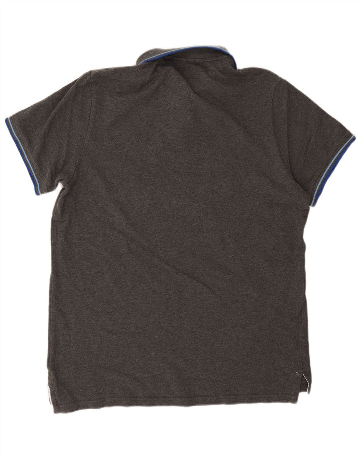 Polo da uomo Superdry 2XL in cotone grigio
