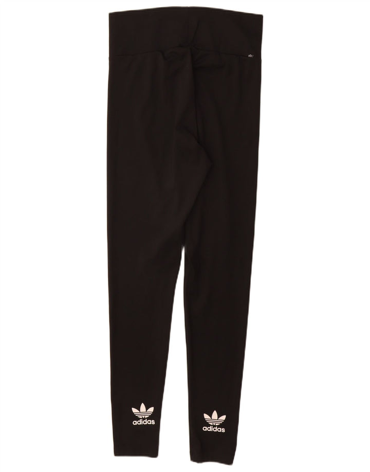 Leggings grafici da donna ADIDAS UK 12 poliestere nero medio