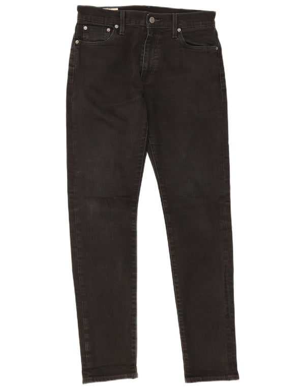 Jeans slim da uomo Levi's W30 L29 cotone nero