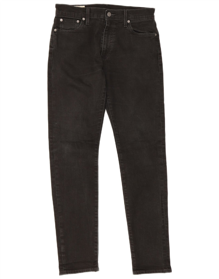 Jeans slim da uomo Levi's W30 L29 cotone nero