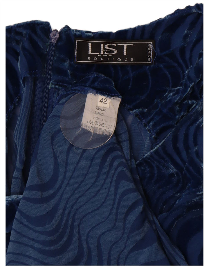 List Boutique Abito aderente senza maniche da donna IT 42 Blu navy medio
