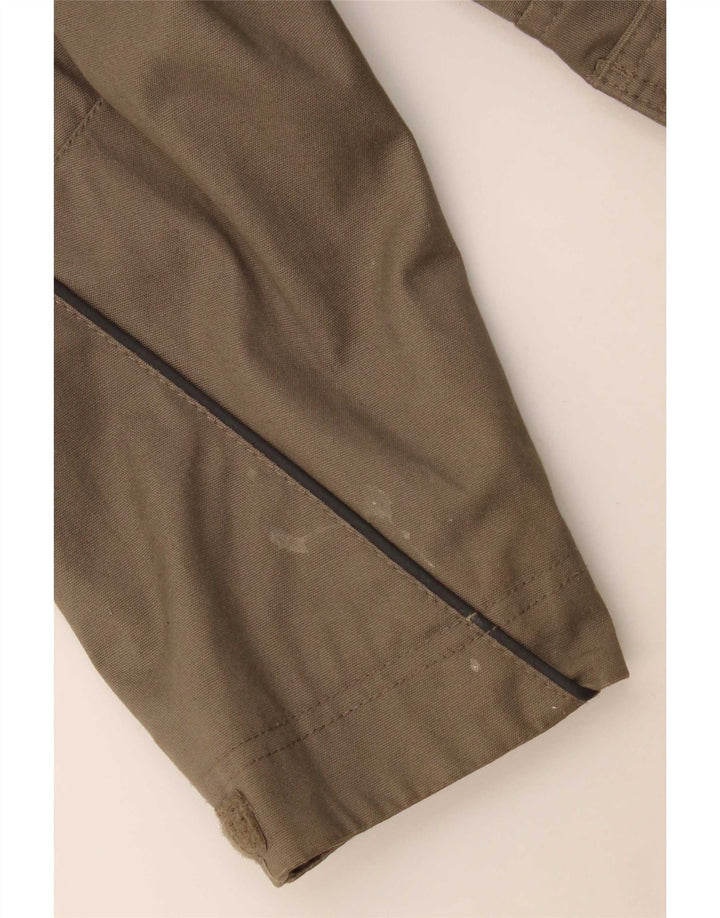Giubbotto bomber grafico da uomo Volvo UK 38 Cotone color block grigio medio