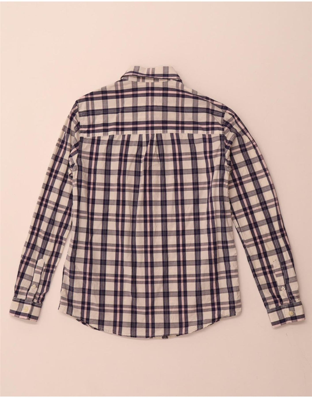 JACK WILLS Camicia da donna UK 6 XS Cotone a quadri bianco