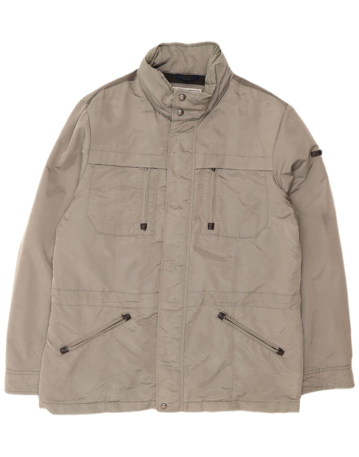 Geox Giacca da uomo Respira Utility UK 46 3XL Poliammide grigia