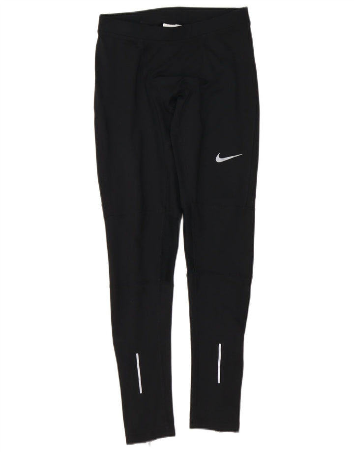 Leggings Nike Dri Fit da donna UK 8 Small Nero Poliestere