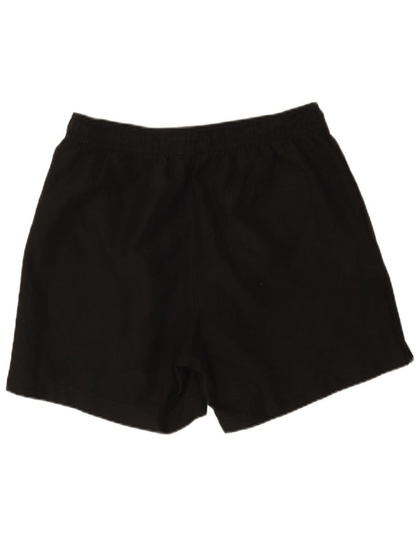 Pantaloncini da bagno grafici da uomo Calvin Klein grandi in poliestere color block nero