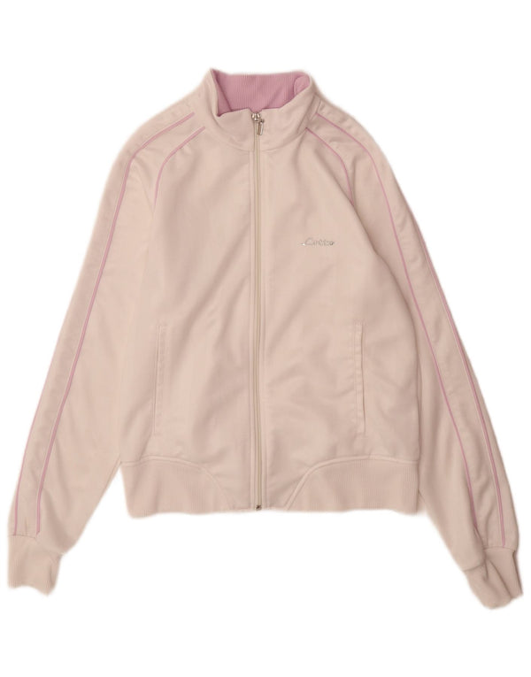 Giacca da tuta da donna Lotto UK 14 Large Rosa Poliestere