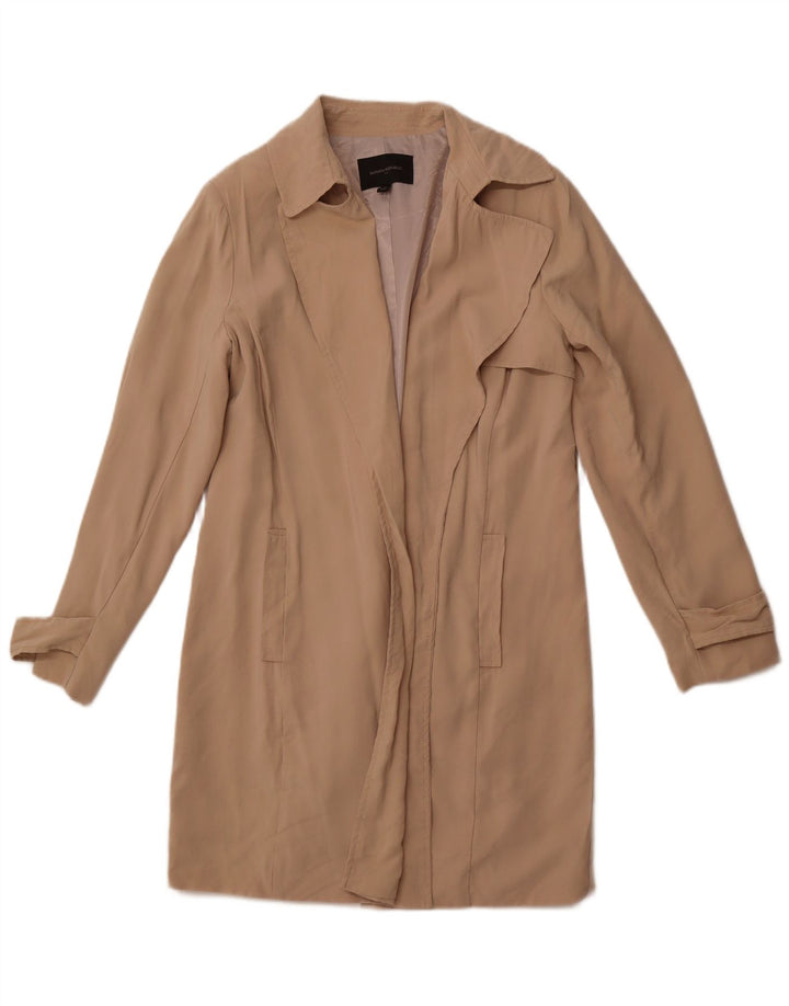 Trench aperto da donna BANANA REPUBLIC UK 14 Viscosa beige medio
