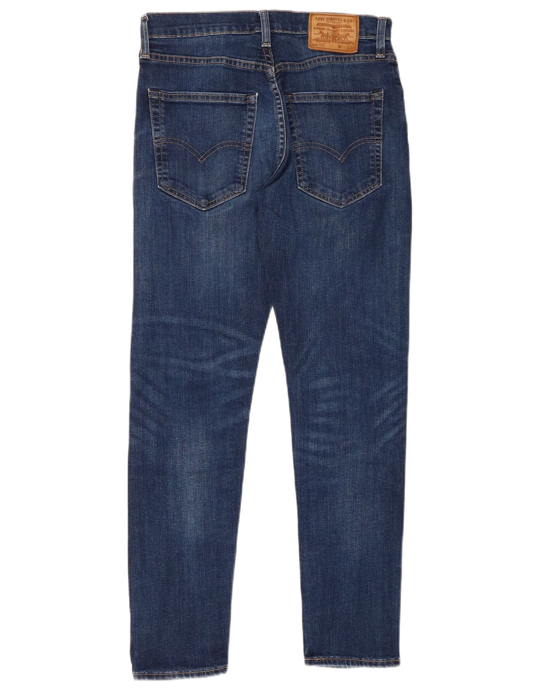 LEVI'S Jeans 512 slim affusolati da uomo W30 L30 in cotone blu