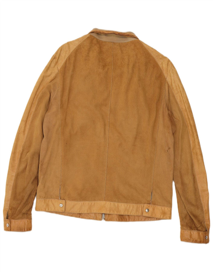 Giacca scamosciata da uomo AFG IT 50 Large Beige