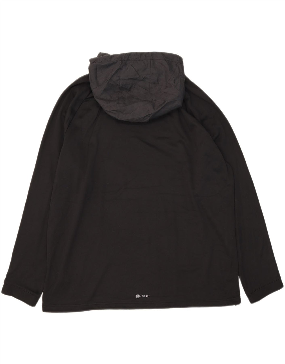 Felpa con cappuccio Adidas Aeroready da uomo 2XL poliestere nero