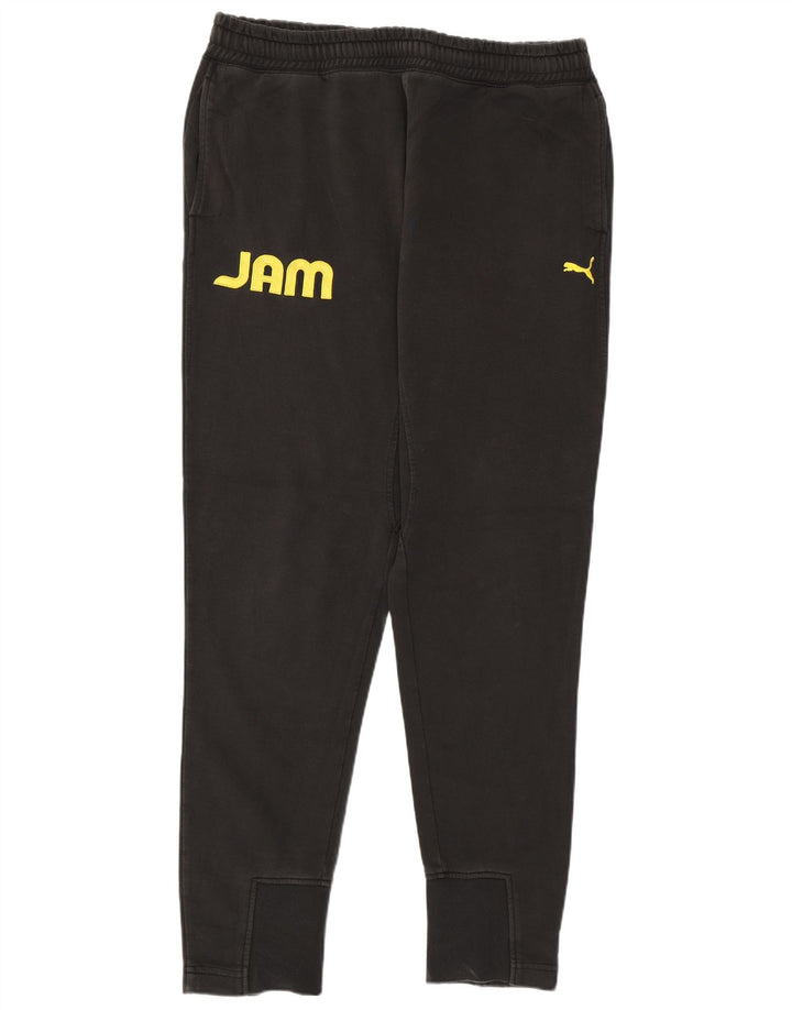 Pantaloni da tuta Puma Jamaica Graphic da uomo, da jogging, grandi, neri