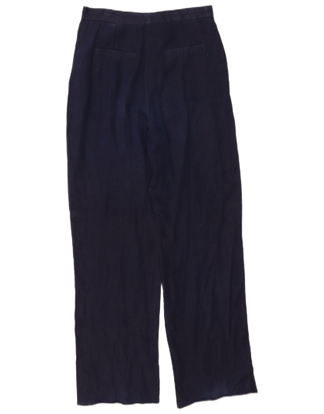 Pantaloni chino dritti da donna Zara medi W30 L31 blu navy