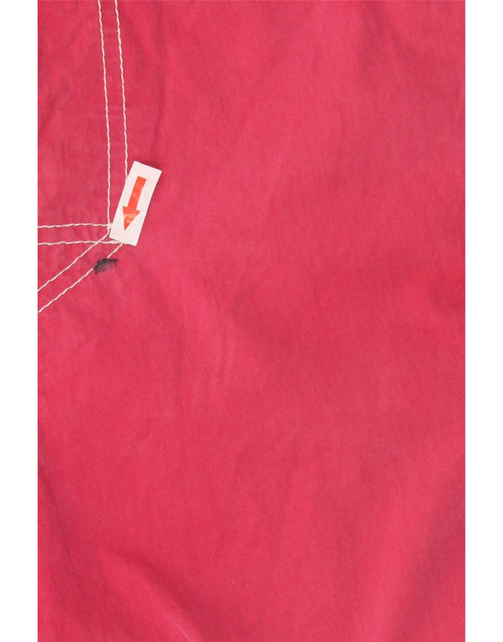 Pantaloncini da bagno da uomo Fat Face grandi in cotone rosso