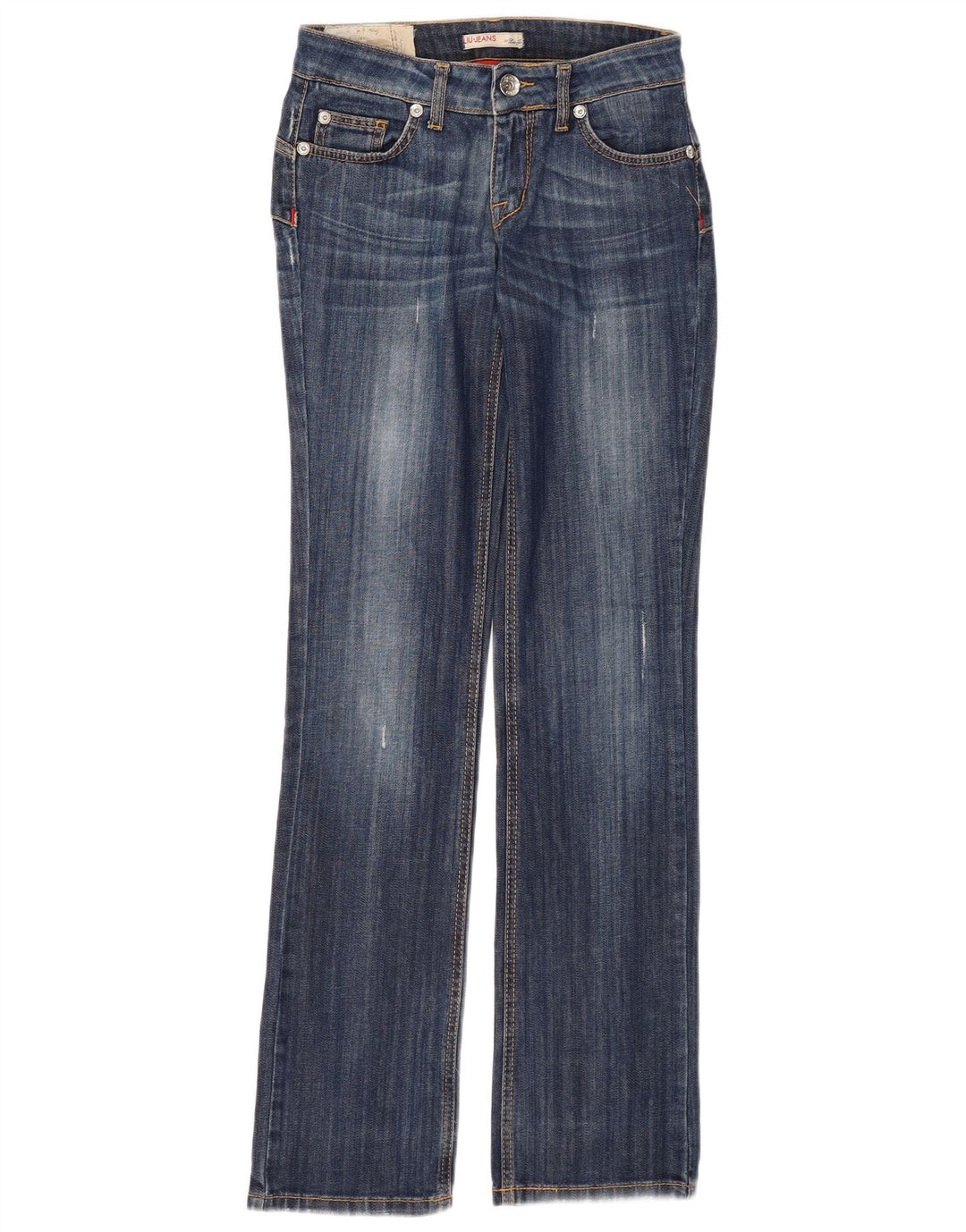 Jeans Bootcut invecchiati da donna Liu Jo W28 L34 cotone blu